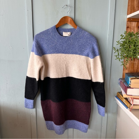 Aritzia Wilfred Free Alpaca Wool Cipriana Dress Size Small 1 - Picture 4 of 11